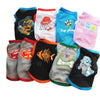 Dog clothes summer Cute Pet Dog Clothes Soft Dogs Vest New Fashion Sports Cat Shirt Pet Clothing Cool Sweatshirt For Small Pets
