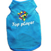 Dog clothes summer Cute Pet Dog Clothes Soft Dogs Vest New Fashion Sports Cat Shirt Pet Clothing Cool Sweatshirt For Small Pets