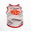 Dog clothes summer Cute Pet Dog Clothes Soft Dogs Vest New Fashion Sports Cat Shirt Pet Clothing Cool Sweatshirt For Small Pets