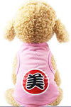 Cute Cat Dog tshirt  Soft Puppy Dogs Clothes Cute Pet Dog Clothes Cartoon Pet Clothing Summer Shirt Casual Vests For Small Pets