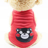 Cute Cat Dog tshirt  Soft Puppy Dogs Clothes Cute Pet Dog Clothes Cartoon Pet Clothing Summer Shirt Casual Vests For Small Pets