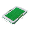 Dog Litter Box Pad Potty Training Synthetic Grass Mesh Tray 3 Layer Pet Toilet for Dogs Indoor Outdoor Use