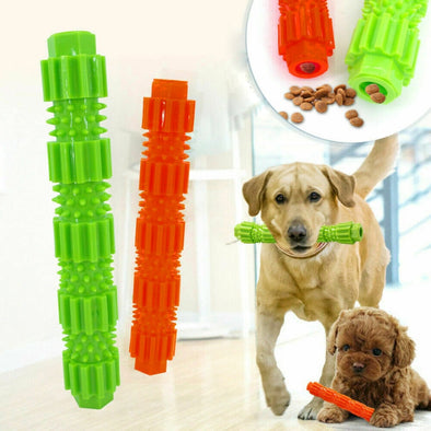 Rubber Pet Toys Dog Toothbrush Soft Bite-Resistant Molar Bone Funny Interactive Elasticity Chew Toy for Small Dogs Teeth Cleaner