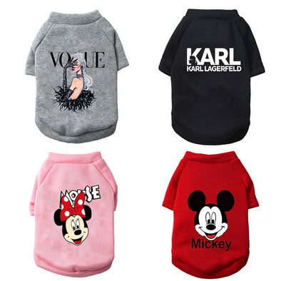 Dog Clothes Winter Warm Pet Dog Jacket Coat Puppy Christmas Clothing Hoodies For Small Medium Dogs Puppy Yorkshire Outfit XS-2XL