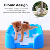 Pet Training Toilet Portable Dog Cat Potty Tray Pet Training Litter Box With Fence Indoor Outdoor Use Pet Supplies