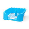 Pet Training Toilet Portable Dog Cat Potty Tray Pet Training Litter Box With Fence Indoor Outdoor Use Pet Supplies