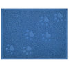 Square Pad Portable Litter Mat PVC Easy Clean Pets Home Thicken Dog Non Slip Paws Printed Soft Cat
