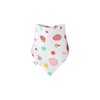 Dog Bandana Scarf Dog Accessories Personality Fruit Print Pineapple RosePattern Cotton Plaid Washable Dog Bib Cat