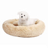 Round Dog Bed For Dog Cat Winter Warm Sleeping Lounger Mat Puppy Kennel Pet Bed Christmas Gifts