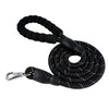 Quality Thick Nylon Dog Leash Comfortable Leather Control Leash For Small Medium Large Dog Pitbull Gold Retriever Accessories