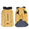 Retro Design Cozy Winter Dog Pet Jacket vest Warm Pet Outfit Clothes Medium And Large Dog Safety Reflective Design Dog Clothing