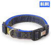 Dog Collars Personalized Leather Dog Collar  Small Medium Large Dogs Pitbull Bulldog Beagle Pets Denim Nylon Adjustable S M L