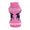 Dog Clothes For Small Dogs Winter Warm Christmas Sweater For Pet Dog Coat Jacket Chihuahua Knitting Elks TShirt Cat Vest Costume