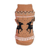 Dog Clothes For Small Dogs Winter Warm Christmas Sweater For Pet Dog Coat Jacket Chihuahua Knitting Elks TShirt Cat Vest Costume