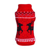 Dog Clothes For Small Dogs Winter Warm Christmas Sweater For Pet Dog Coat Jacket Chihuahua Knitting Elks TShirt Cat Vest Costume