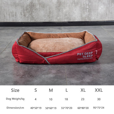Hipidog Pet Bed Fleece Soft Durable Super Warm Washable Dog Bed for Large Dogs Free Shipping