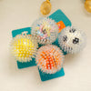 Diameter 6cm Pet Dog Squeaker Ball Toy Bite Resiatant Puppy Dog Chew Toys for Small Dogs Toys Pets Supplies brinquedo cachorro