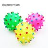 Diameter 6cm Pet Dog Squeaker Ball Toy Bite Resiatant Puppy Dog Chew Toys for Small Dogs Toys Pets Supplies brinquedo cachorro
