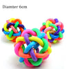 Diameter 6cm Pet Dog Squeaker Ball Toy Bite Resiatant Puppy Dog Chew Toys for Small Dogs Toys Pets Supplies brinquedo cachorro