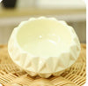 New Ceramic Pets Bowls Fashion Creative Flower Shape Cat  Bowl Pet Food Bowl Pet Feeder for Dogs Cats Feeding Supplies