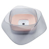 Pet dog floating bowl cat mouth bowl feeder portable bowl creative matte splash non-wet mouth dog feeding water dispenser