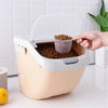 Food Container Pet Dog Feeder Storage Mildew Anti-Oxidation Large Capacity Storage Fresh Box Food Container Dog Bucket