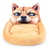 Funny 3D Cartoon Animals Pet Dog Beds Cushion Winter Warn Kennel New Style Sofa for Small Medium Dogs Cats Puppy Fleece Bed