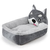Funny 3D Cartoon Animals Pet Dog Beds Cushion Winter Warn Kennel New Style Sofa for Small Medium Dogs Cats Puppy Fleece Bed