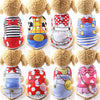 New Summer 5 Colors Lovely Cartoon Dog Vest Cool Breathable Sunscreen Clothes for Puppy Chihuahua Cat Clothing Pet Supplies