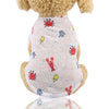 New Summer 5 Colors Lovely Cartoon Dog Vest Cool Breathable Sunscreen Clothes for Puppy Chihuahua Cat Clothing Pet Supplies