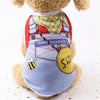 New Summer 5 Colors Lovely Cartoon Dog Vest Cool Breathable Sunscreen Clothes for Puppy Chihuahua Cat Clothing Pet Supplies