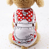 New Summer 5 Colors Lovely Cartoon Dog Vest Cool Breathable Sunscreen Clothes for Puppy Chihuahua Cat Clothing Pet Supplies