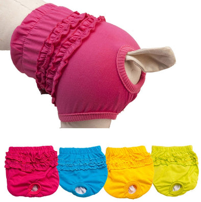 Hot Color Cute Pet Dog Panties Profile Scorpion In Season Hygiene Pants for Girls Diapers for Puppy Cotton Underwear