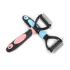 Effective Pet Dematting Comb Dog Cat Hair Grooming Tool Hair Removal Brush Fur Cleaner Shedding Cleaning Tool
