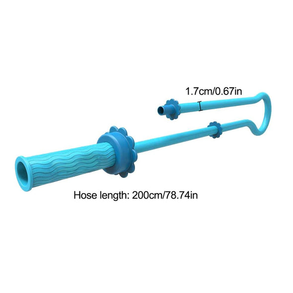 Universal Connector Dog Wash Hose Attachment Silicone Pet Shower Sprinkler Hose Handheld Rinser For Dogs Cats Fits Mangueira Pet