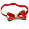 Lovely Cat Dog Collar Bow Tie Christmas Adjustable Neck Strap Dog Grooming Accessories Xmas Pets Products Cat Supplies