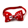 Lovely Cat Dog Collar Bow Tie Christmas Adjustable Neck Strap Dog Grooming Accessories Xmas Pets Products Cat Supplies