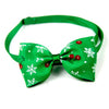 Lovely Cat Dog Collar Bow Tie Christmas Adjustable Neck Strap Dog Grooming Accessories Xmas Pets Products Cat Supplies