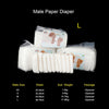 Pet Cat Paper Diaper Female And Male Dog Sanitary Hygienic Pants Training Pad Absorbent Odor Reduce Mat Short Panties