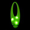 Colorful LED Silicone Dog Cat Collar Lights Waterproof Pet Luminous Pendant Buckle Necklace Bright Night Light