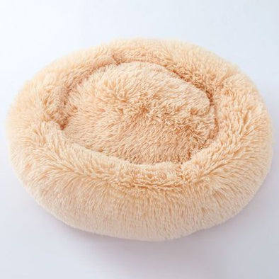 Macaron Round Dog Bed Photograp Washable Cat Small Doughnuts Dog House Super Soft Cotton Mats Sofa For Dog Chihuahua Dog Basket