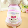 2018 new arrival cheap winter cotton dog vest Multi-color optional warm puppy pet dog clothes for small dog t shirt 11 colour