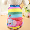 2018 new arrival cheap winter cotton dog vest Multi-color optional warm puppy pet dog clothes for small dog t shirt 11 colour