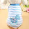 2018 new arrival cheap winter cotton dog vest Multi-color optional warm puppy pet dog clothes for small dog t shirt 11 colour