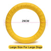 Amphibious Dog Toys Ball with Rope/Flying Discs/Chew Toy Ring EVA Pet Toy For dogs Interactive Ball For Small/Large Dogs Cats