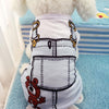 Summer Pet Dog Clothes Puppy Dog Vest Shirt Fake Strap T-shirts for dogs cooling vest Clothing for that terrier vest for dog