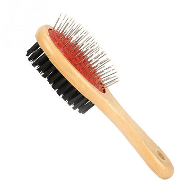 Double-sided Pet Comb Big Dog Brush Beauty Comb for Cats Dogs Hair Wooden Removal Soft Brush Pet Comb Grooming Product Care Tool