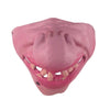 Halloween Scary Funny Dog Muzzle Harness Silicone Anti-bite Dog Muzzles Stop Bark Bite Mouth Mask Adjustable For Small Dog Pets