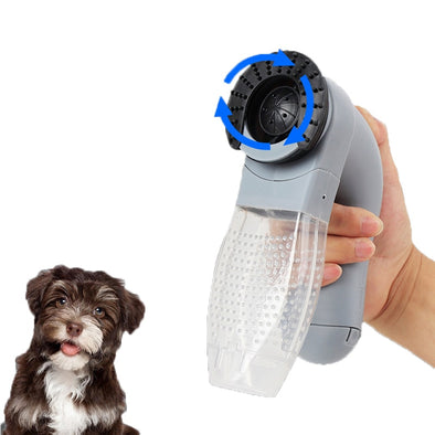 Electric Pet Sucking Portable Cat And Dog Massage Cleaning Vacuum Cleaner Pet Hair Stick Hair Brush