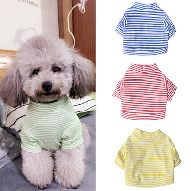 Pet Dog Clothes For Small Dogs Summer Clothes Puppy Clothing Shirt Winter Warm Vest Printed Pet Dog Puppy Vest T-shirt Dog Cloth
